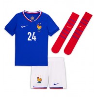 Camisa de time de futebol França Ibrahima Konate #24 Replicas 1º Equipamento Infantil Europeu 2024 Manga Curta (+ Calças curtas)
